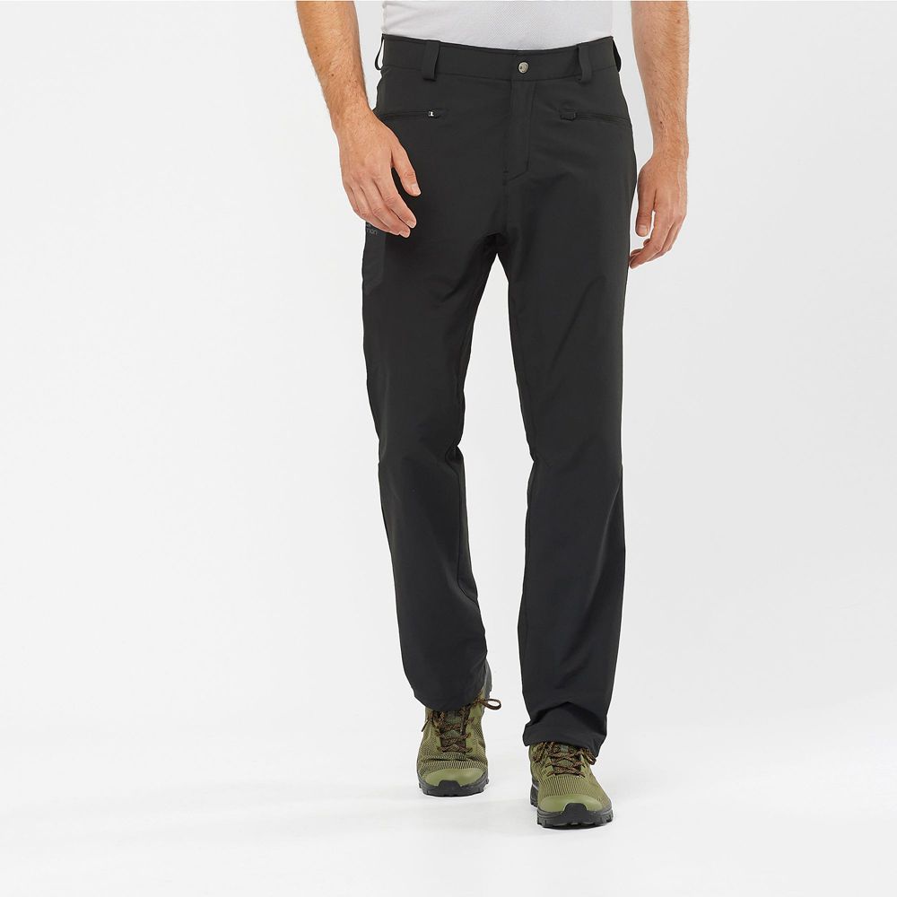 Salomon Israel WAYFARER ALL SEASON STRAIGHT M - Mens Pants - Black (HTMY-47518)